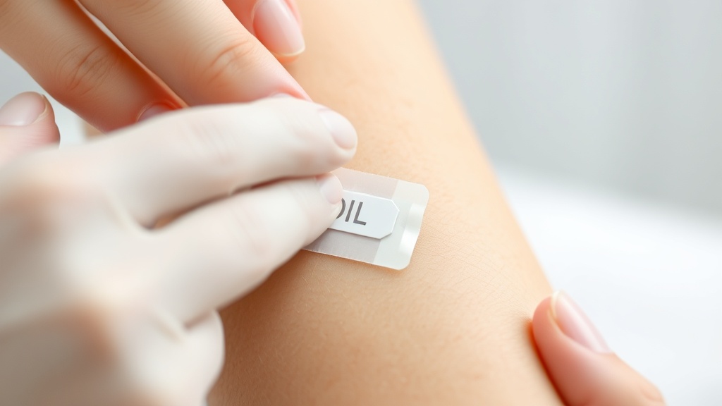 오일을 사용하여 테이프를 부드럽게 제거하는 과정